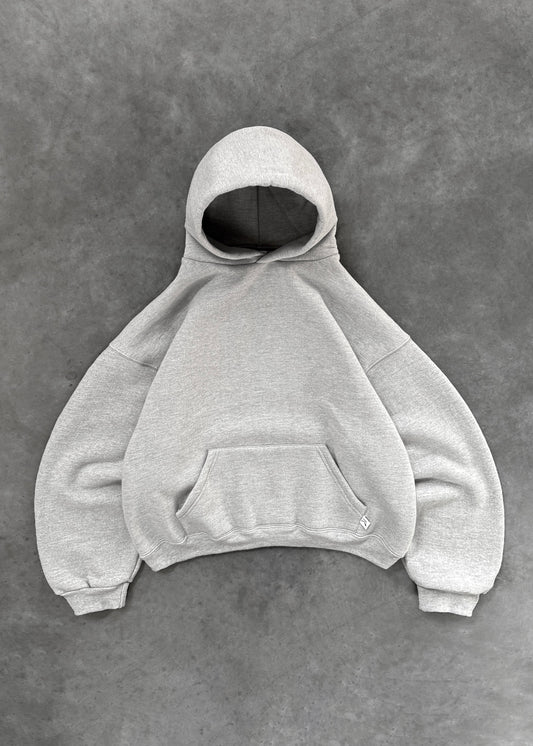 HOODIE - HEATHER GREY